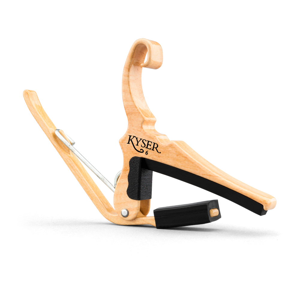 Kyser KG6MA Quick-Change Acoustic Guitar Capo, Maple