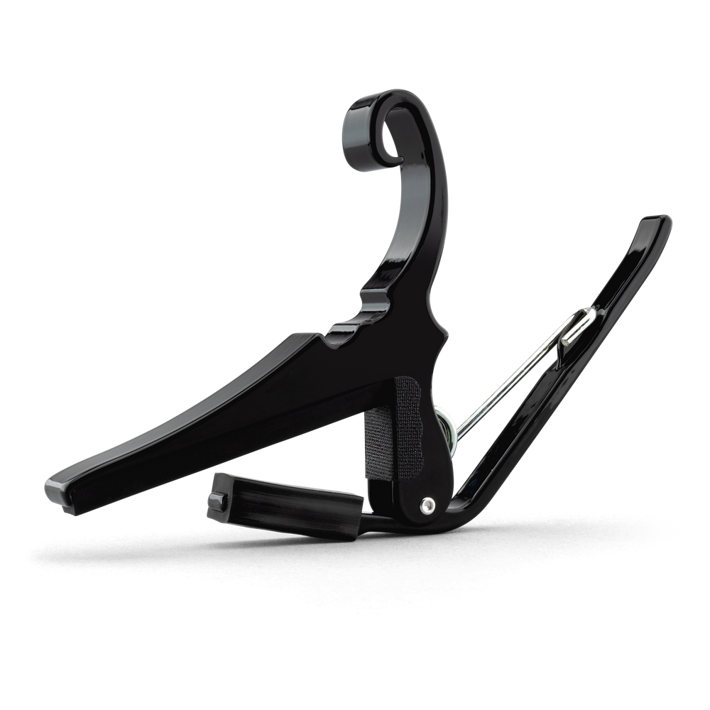 Kyser KG6BA Quick-Change Acoustic Guitar Capo, Black