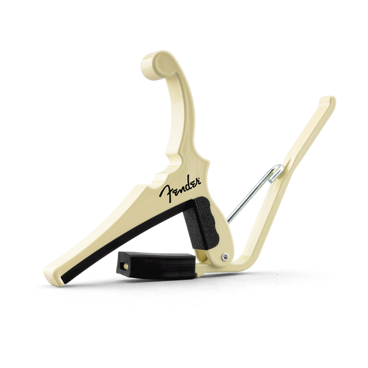 Fender® x Kyser® Quick-Change® Electric Guitar Capo, Olympic White