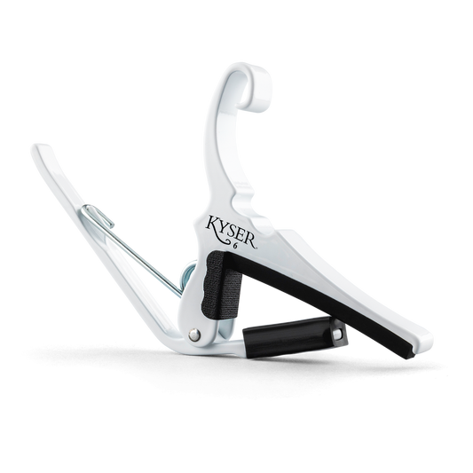 Kyser KG6WA Quick-Change Acoustic Guitar Capo, White