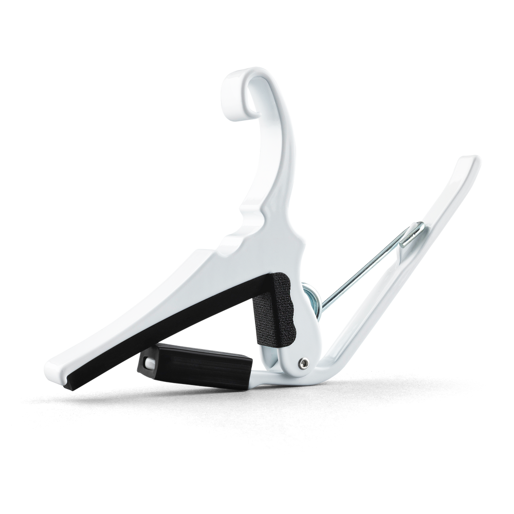 Kyser KG6WA Quick-Change Acoustic Guitar Capo, White