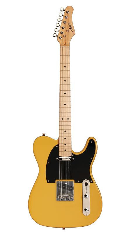 Austin ATC250BC ATC250BC Classic Bolt-On Single Cutaway, Butterscotch - String Thru