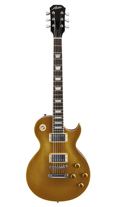 Austin AS6PGT Classic Archtop Single Cutaway, Super 6 Gold Top