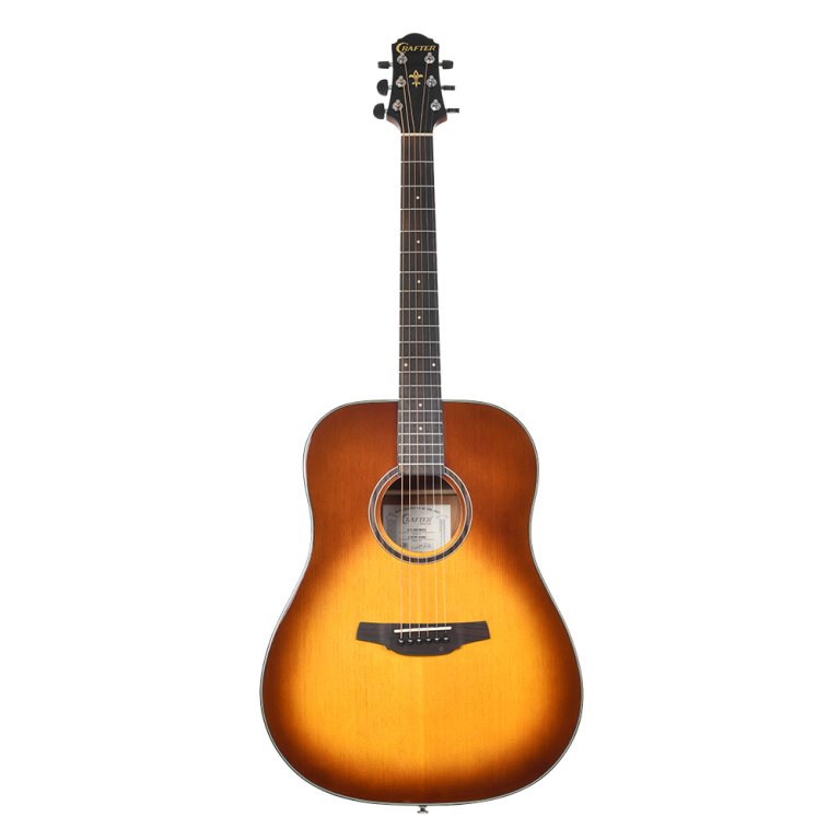 Crafter Silver Series 250, Dreadnought Acoustic Guitar with Engelmann Spruce Top