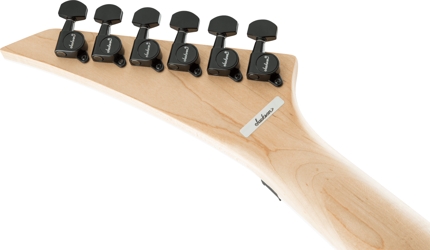 Jackson JS Series Dinky™ Arch Top JS32Q DKA, Amaranth Fingerboard, Transparent Black