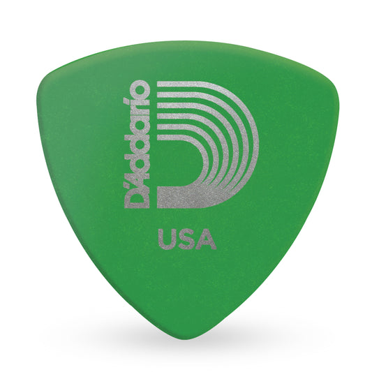 D'Addario Duralin Guitar Picks, Medium, 100 pack, Wide Shape, 2DGN4-100