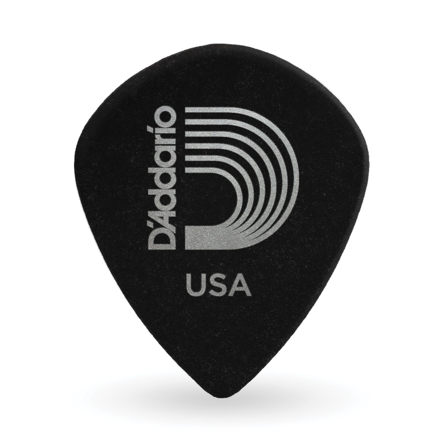 D'Addario Black Ice Guitar Picks, 100 pack, Extra-Heavy, 3DBK7-100