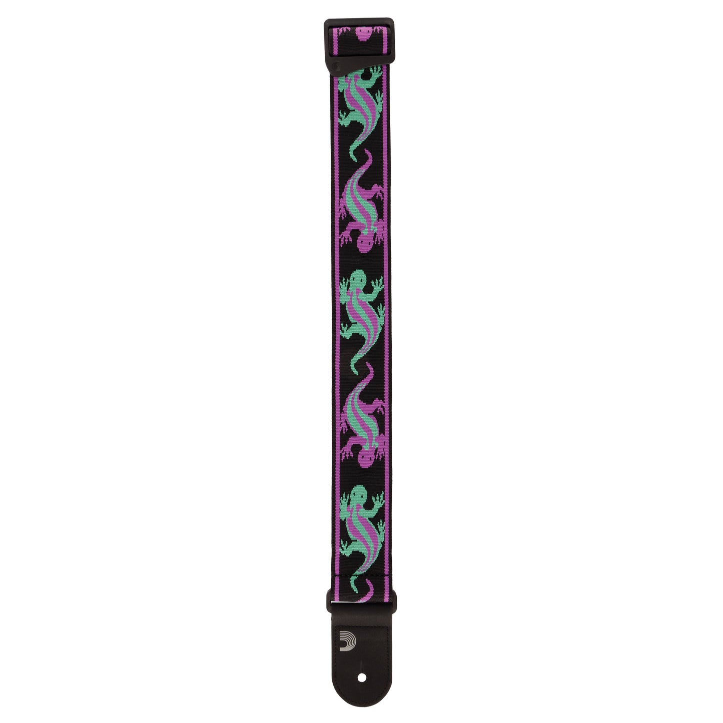 D'Addario 50PW01 Vintage Planet Waves Lizards, Green/Purple