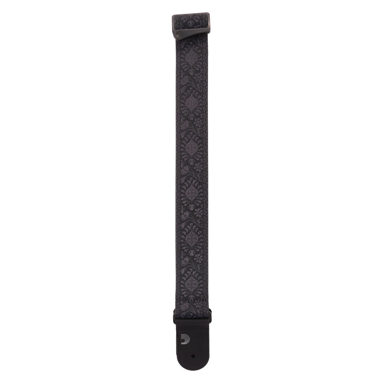 D'Addario Woven Guitar Strap, Monterey Black Tubular, 50TB01