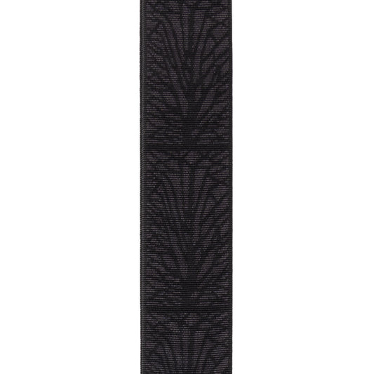 D'Addario Woven Guitar Strap, Lightning Black Tubular, 50TB02