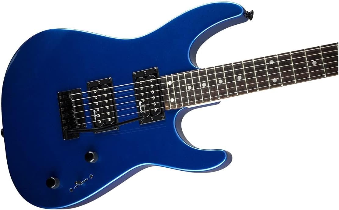 Jackson JS Series Dinky™ JS12, Amaranth Fingerboard, Metallic Blue