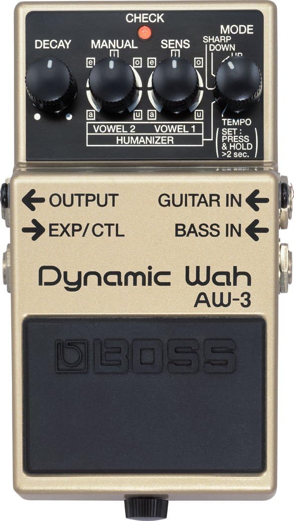 garageband wah pedal Boss AW-3 Dynamic Wah Pedal