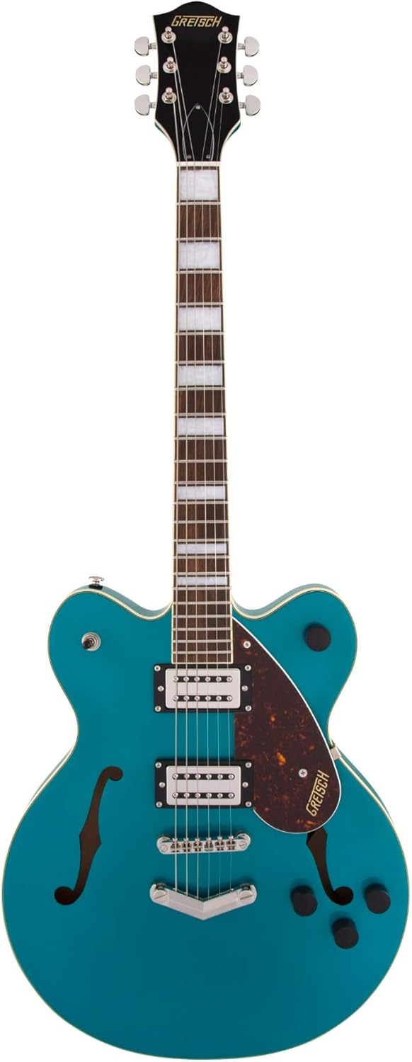 Gretsch G2622 Streamliner™ Center Block Double-Cut with V-Stoptail, Broad'Tron™ BT-2S Pickups, Laurel Fingerboard, Ocean Turquoise