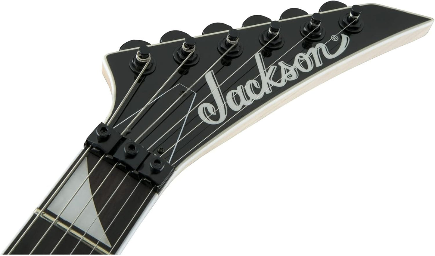 Jackson JS Series Dinky™ Arch Top JS32Q DKA, Amaranth Fingerboard, Transparent Blue