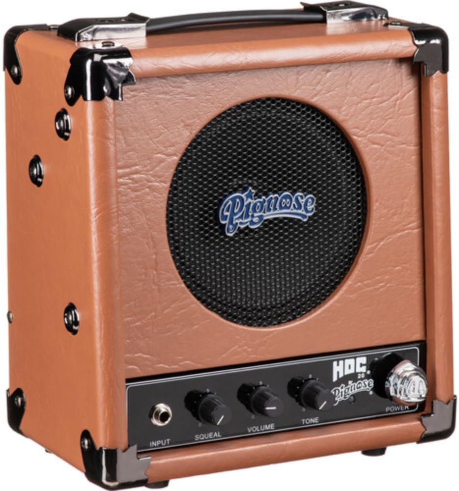 Pignose Portable 20-watt Amp 1 x 6.5-inch Combo Amp, Brown, 7-200