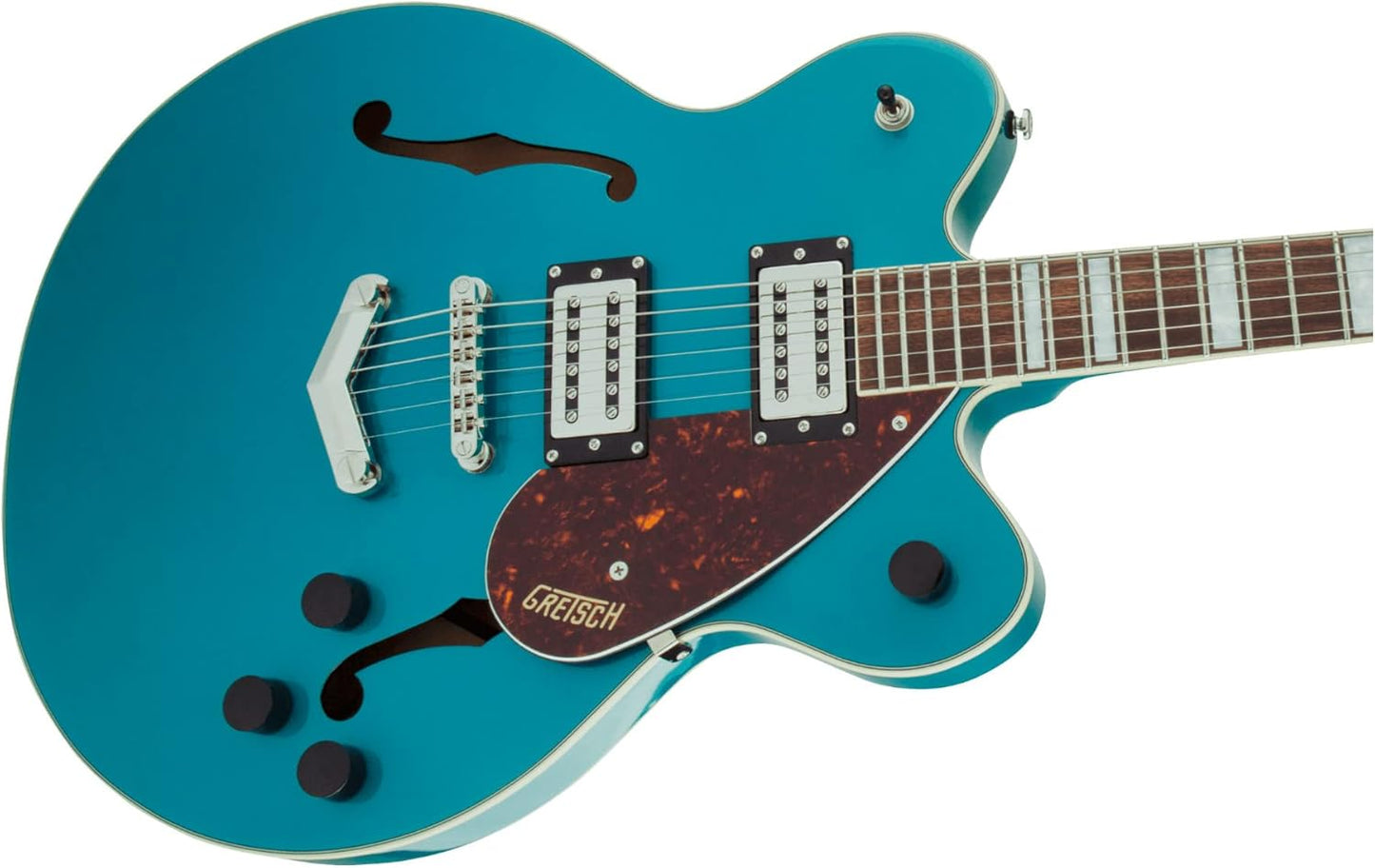 Gretsch G2622 Streamliner™ Center Block Double-Cut with V-Stoptail, Broad'Tron™ BT-2S Pickups, Laurel Fingerboard, Ocean Turquoise