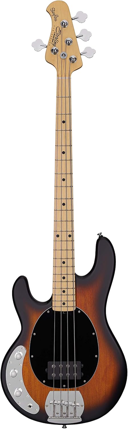 Sterling by Music Man StingRay in Vintage Sunburst, Left-Handed