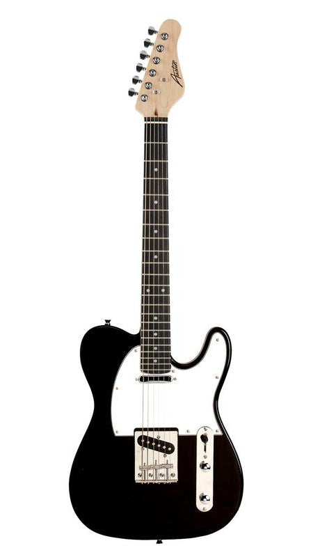Austin ATC200BK Classic Bolt-On Single Cutaway Electric Guitar, Black