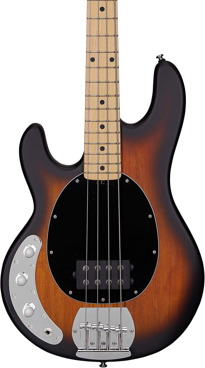 Sterling by Music Man StingRay in Vintage Sunburst, Left-Handed