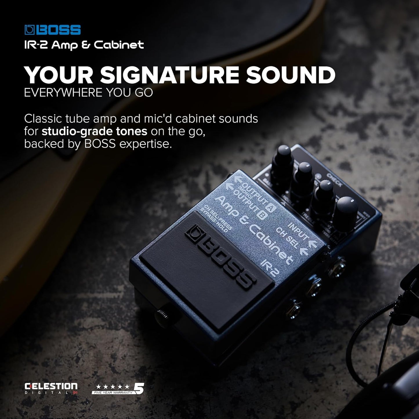 Boss IR-2 Amp & Cabinet Pedal