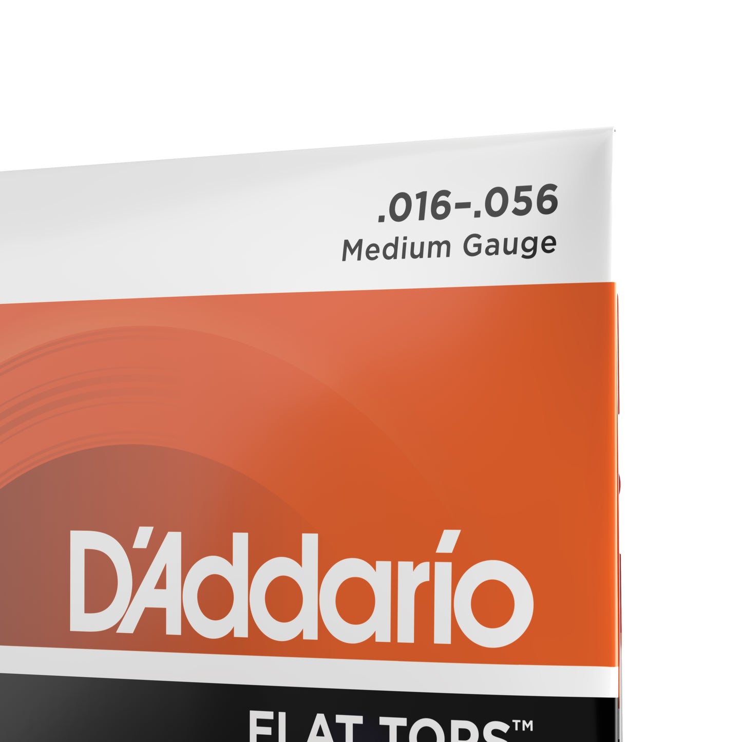 D'Addario EFT13 Medium Resophonic, Flat Tops Phosphor Bronze Acoustic Guitar Strings, 16-56
