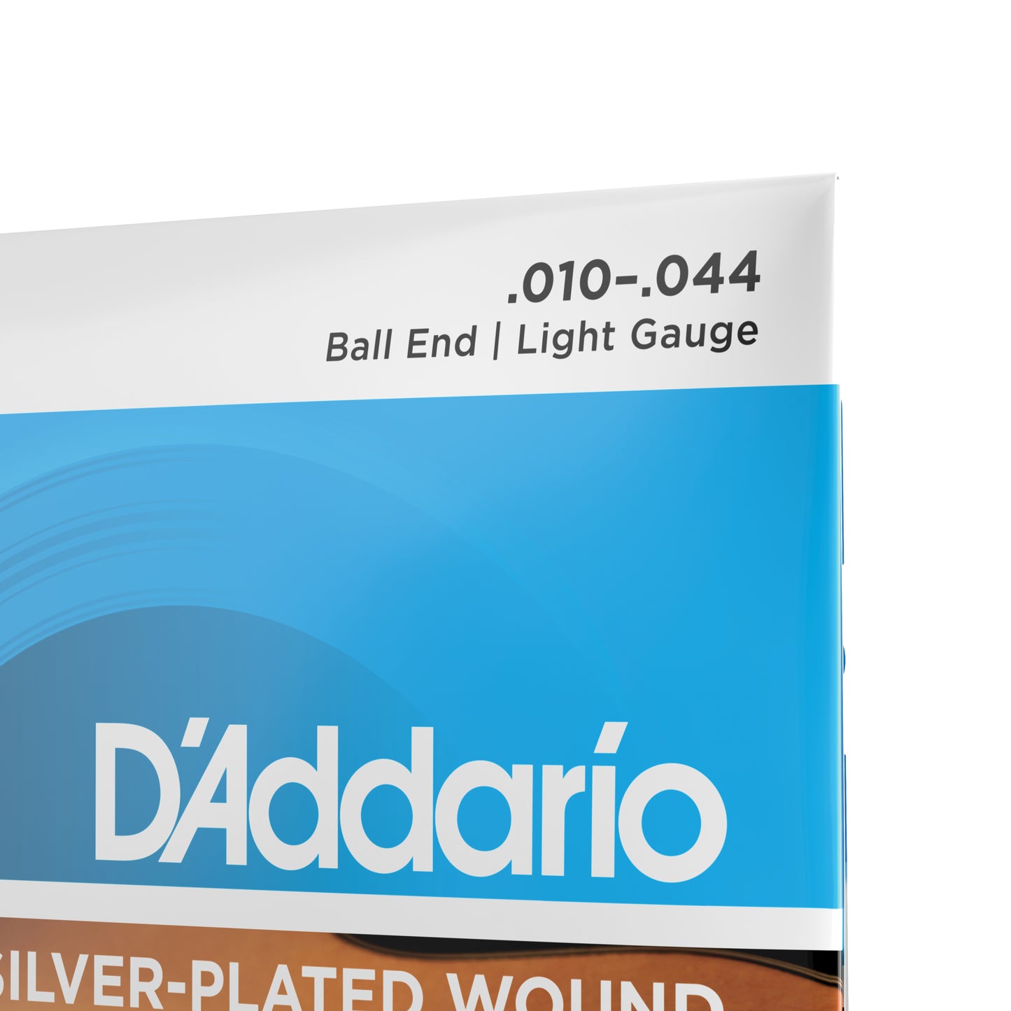 D'Addario EJ83L Light Ball End, Gypsy Jazz Acoustic Guitar Strings, 10-44