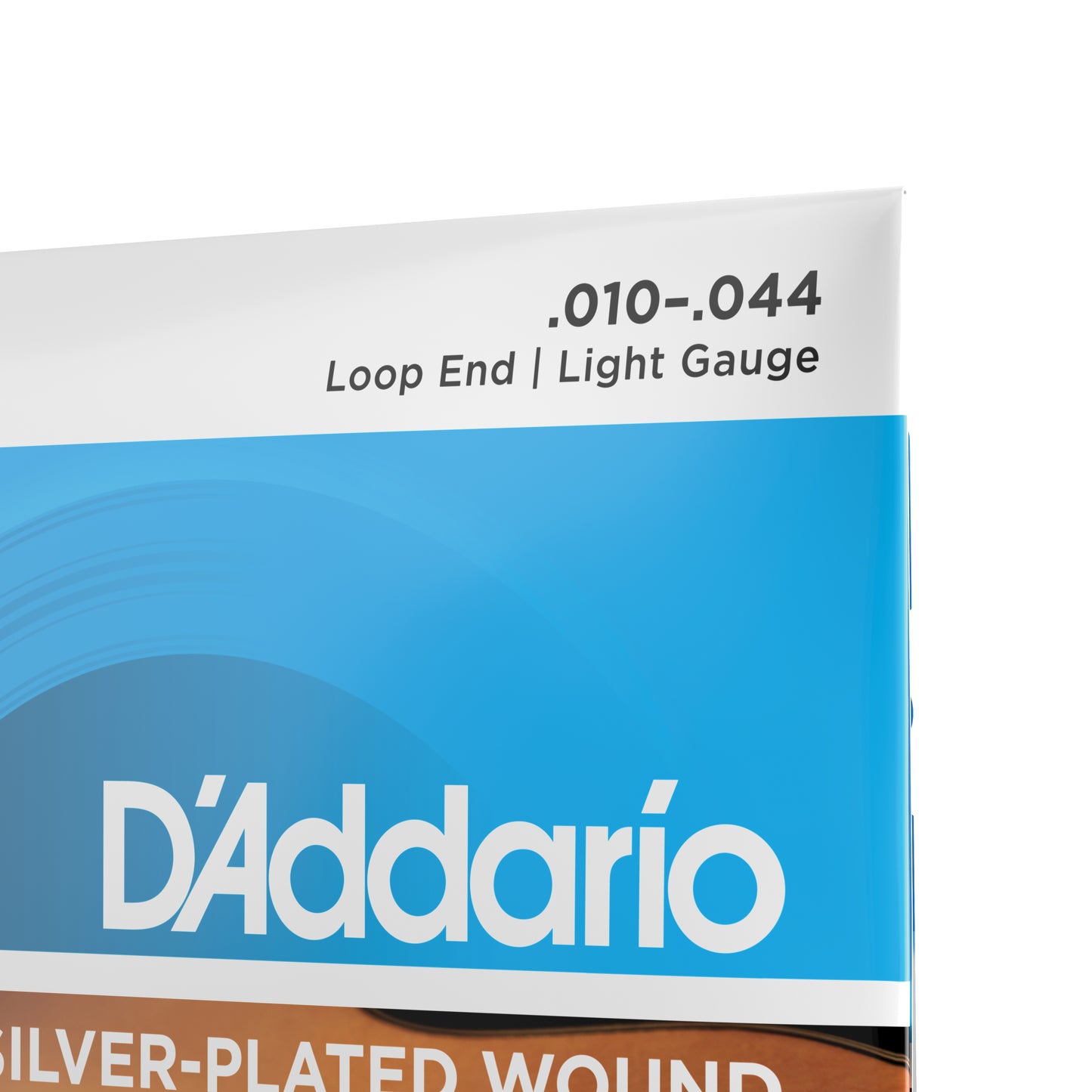 D'Addario EJ84L Light Loop End, Gypsy Jazz Acoustic Guitar Strings, 10-44