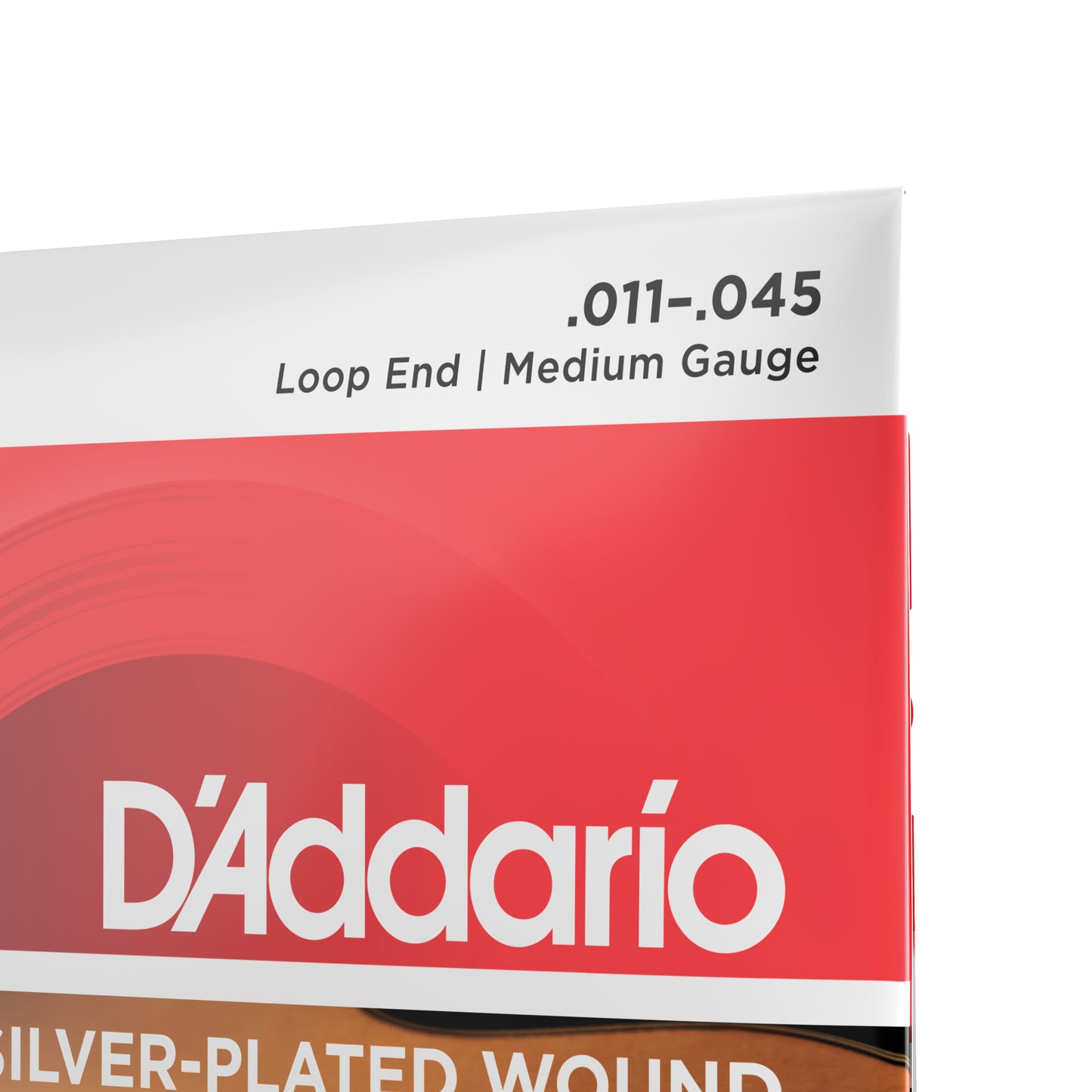 D'Addario EJ84M Medium Loop End, Gypsy Jazz Acoustic Guitar Strings, 11-45