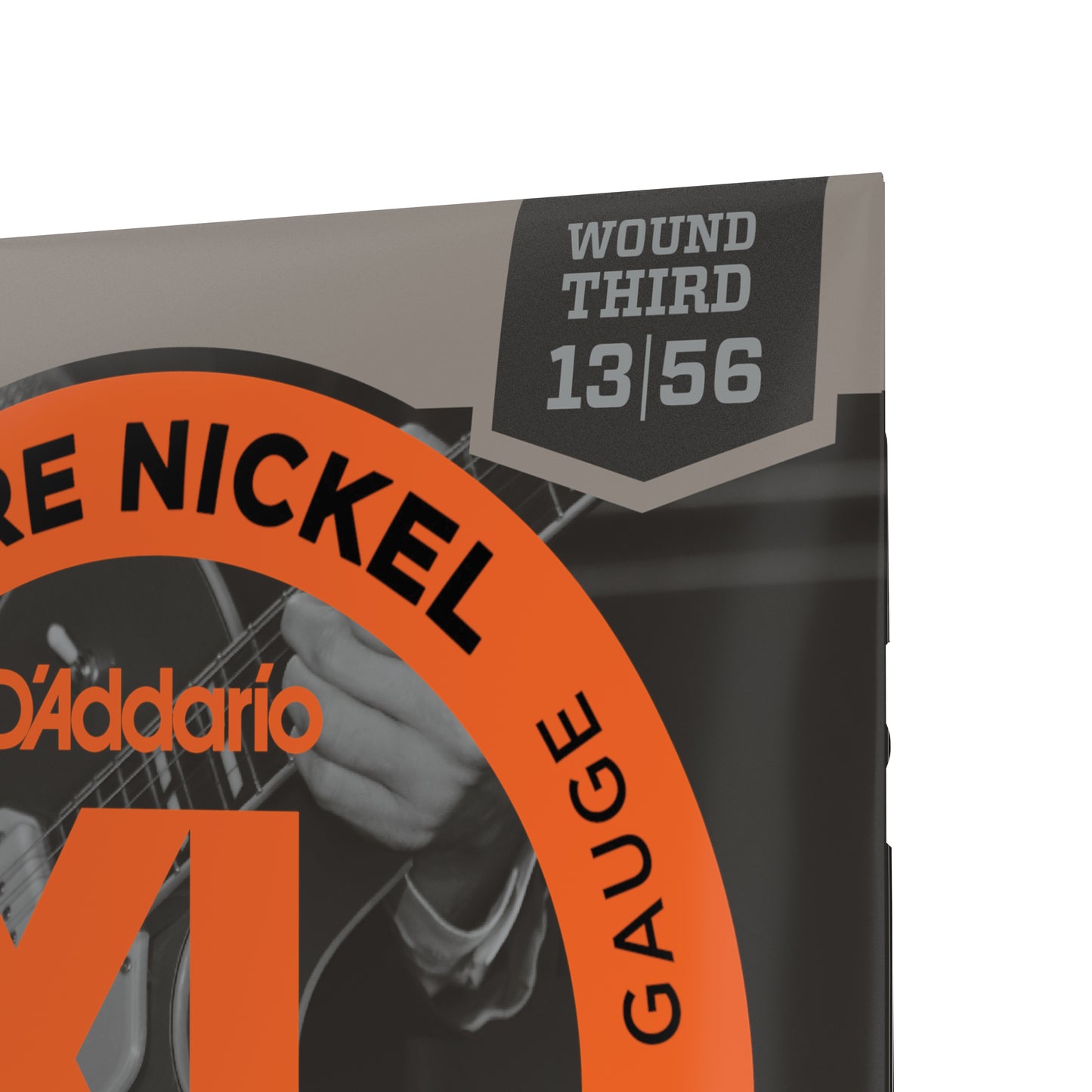 D'Addario EPN22 Jazz Medium, XL Pure Nickel Electric Guitar Strings, 13-56