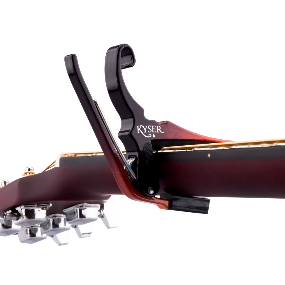 Kyser KG6SNBA Quick-Change Acoustic Guitar Capo, Sunburst