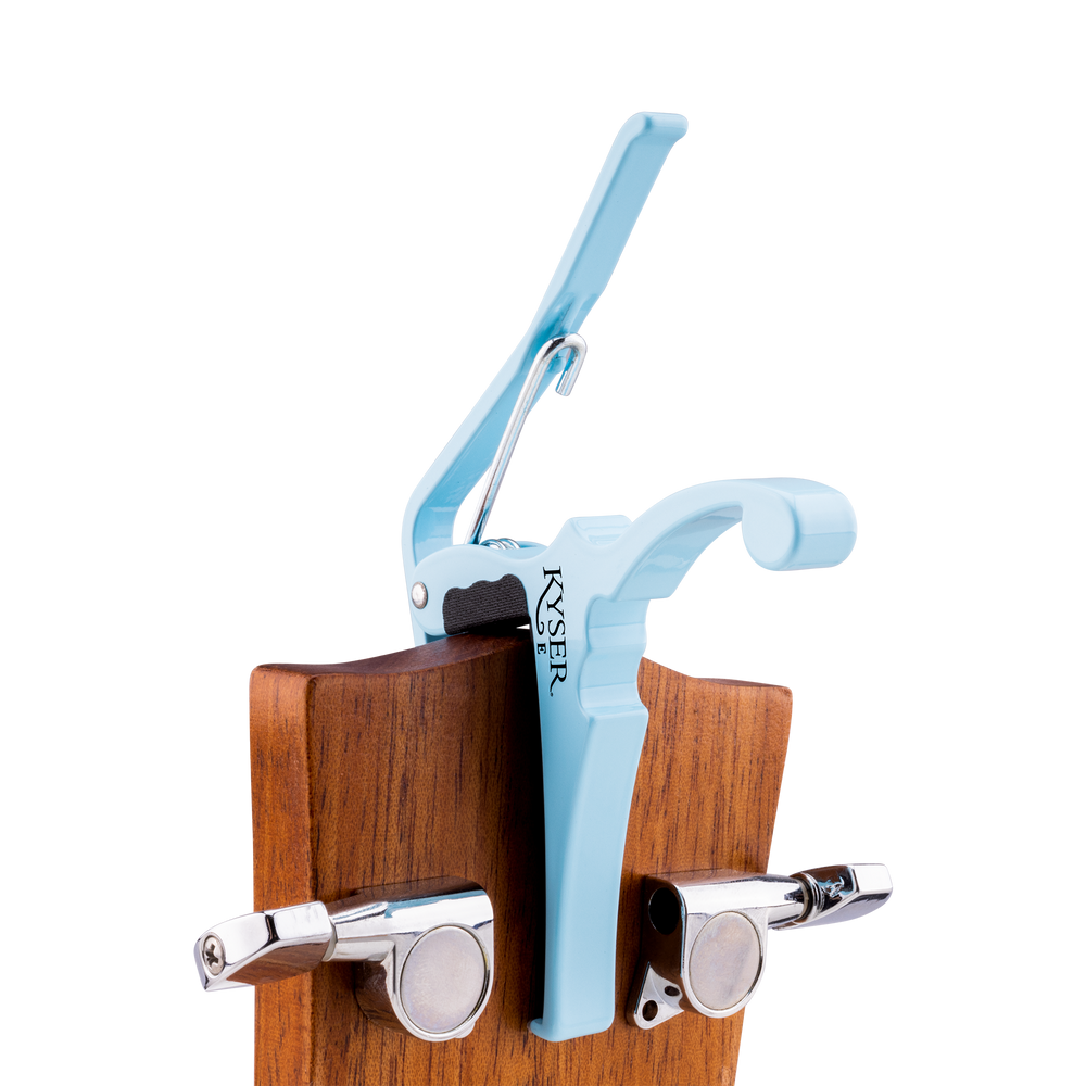 Fender® x Kyser® Quick-Change® Electric Guitar Capo, Daphne Blue