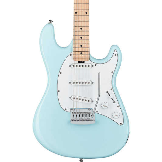 Sterling SUB Series Cutlass SSS Electric Guitar in Daphine Blue