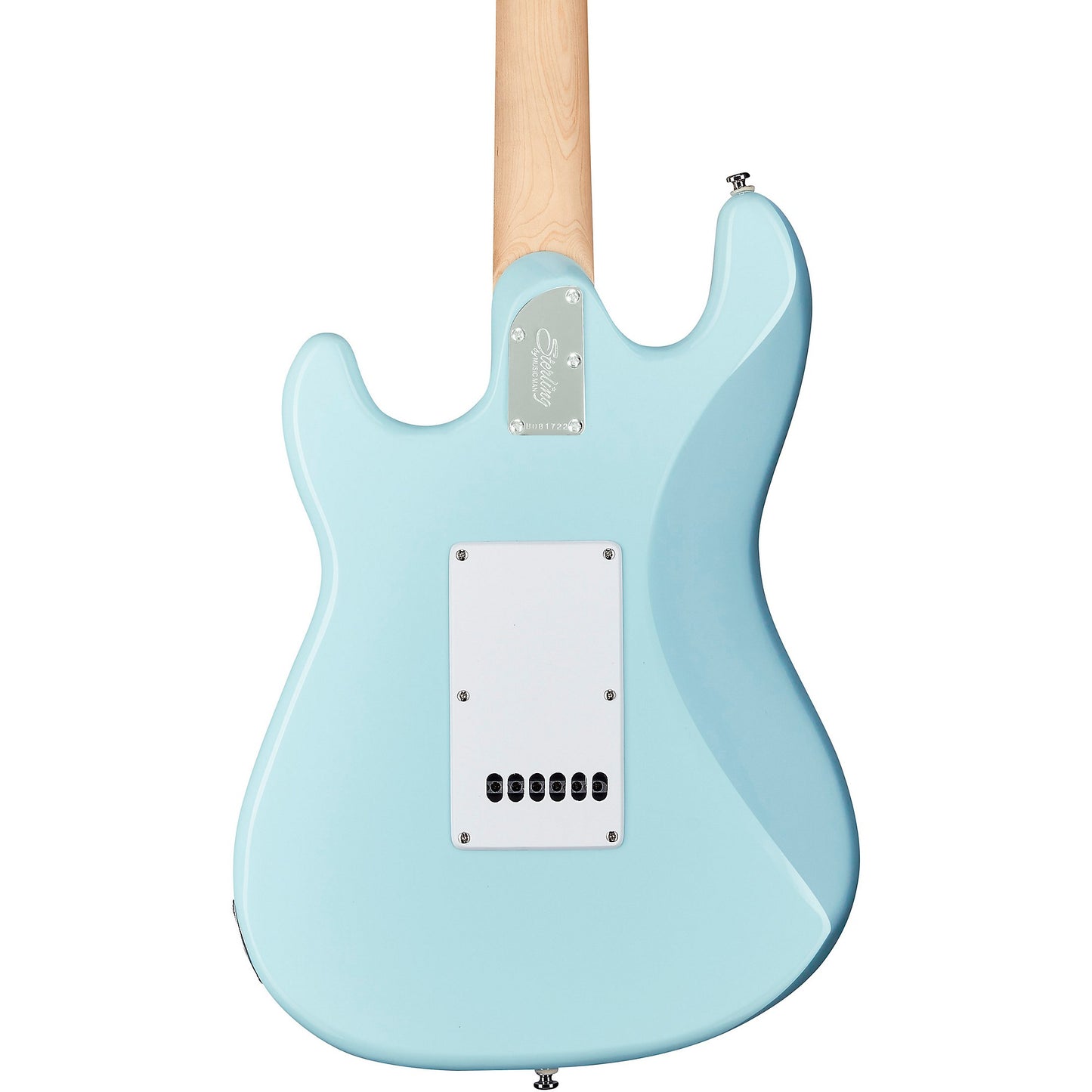 Sterling SUB Series Cutlass SSS Electric Guitar in Daphine Blue