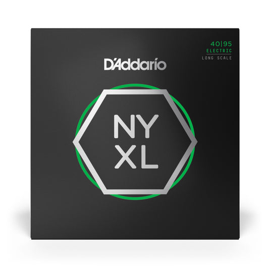 D'Addario Super Light, Long Scale, NYXL Bass Strings, 40-95