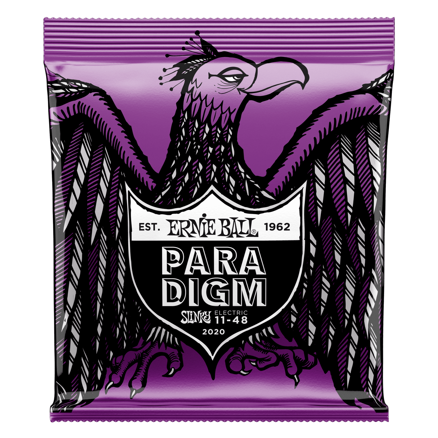 Ernie Ball 2020 Paradigm Power Slinky Electric Guitar Strings, 11-48