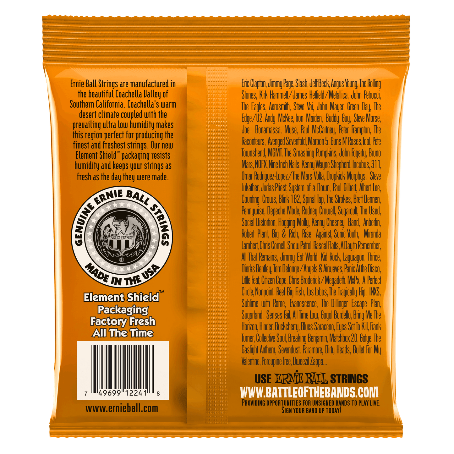 Ernie Ball 2241 RPS-Hybrid Slinky Nickel Wound Electric Guitar Strings, 9-46