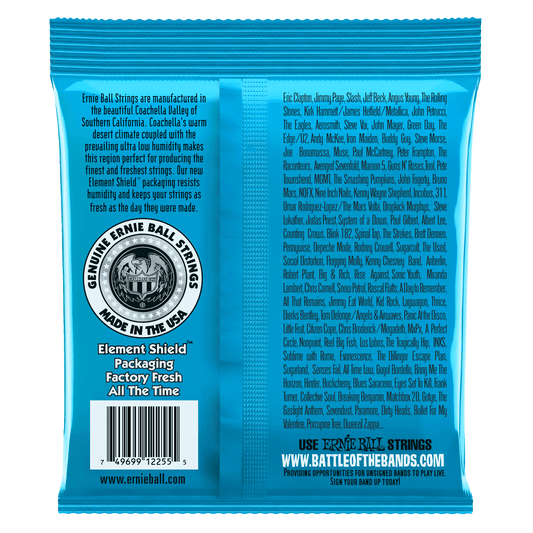 Ernie Ball 2255 Classic Pure Nickel Extra Slinky Electric Guitar Strings, 8-38