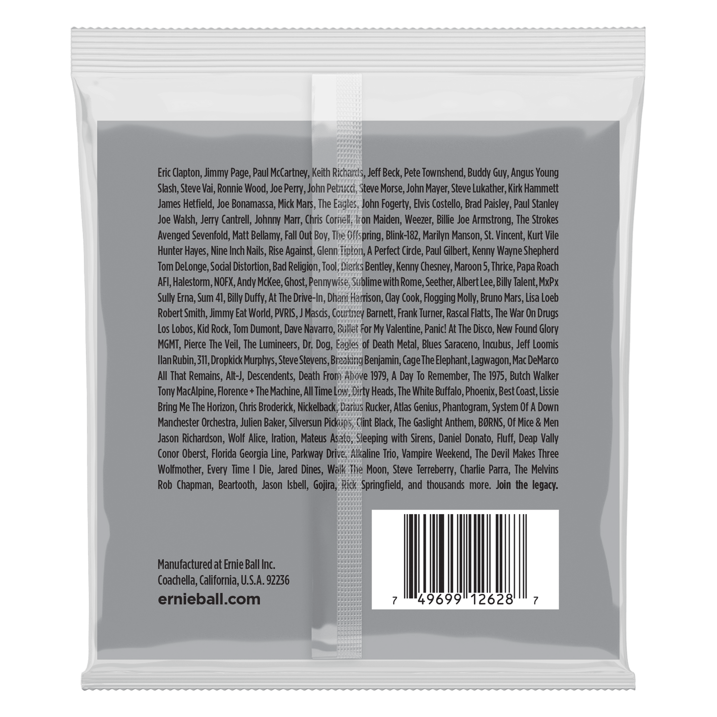 Ernie Ball 9-String Slinky Nickel Wound Electric Guitar Strings, 9-105