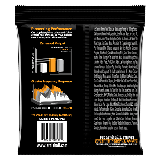 Ernie Ball 2733 Cobalt Hybrid Slinky Electric Bass Strings, 40-95 (Copy)