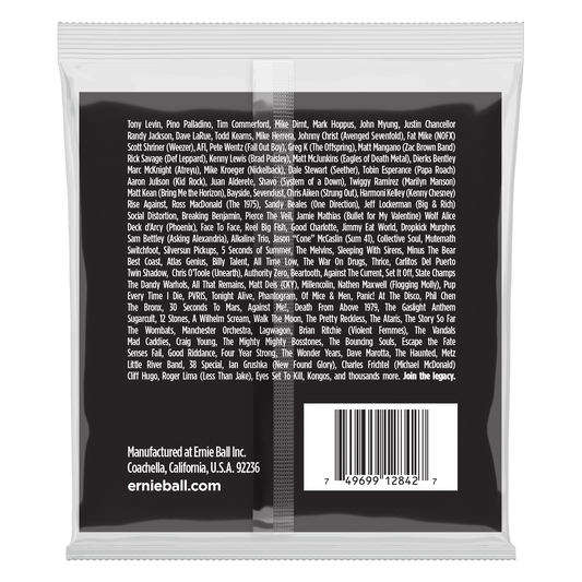 Ernie Ball 2842 Stainless Steel Regular Slinky Electric Bass, 50-105