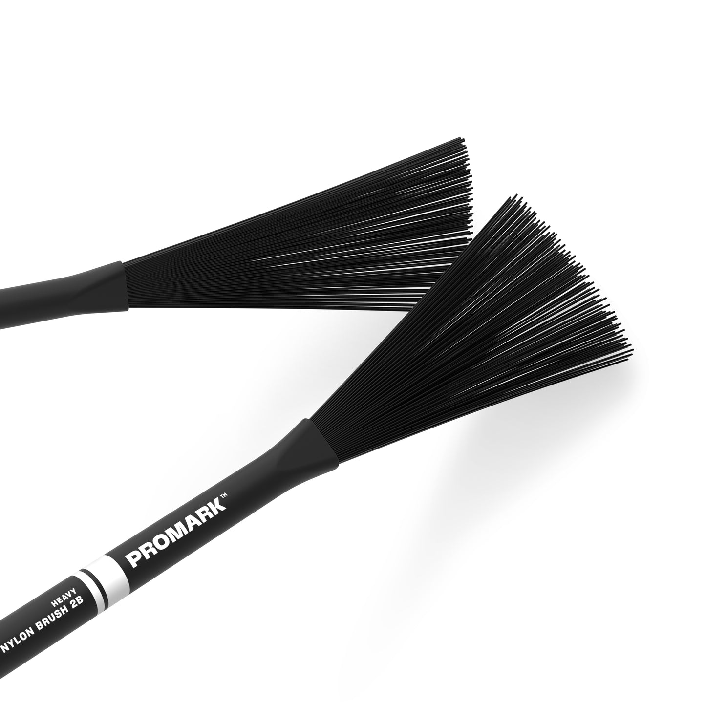 ProMark PMNB2B Heavy Nylon Brushes 2B Black