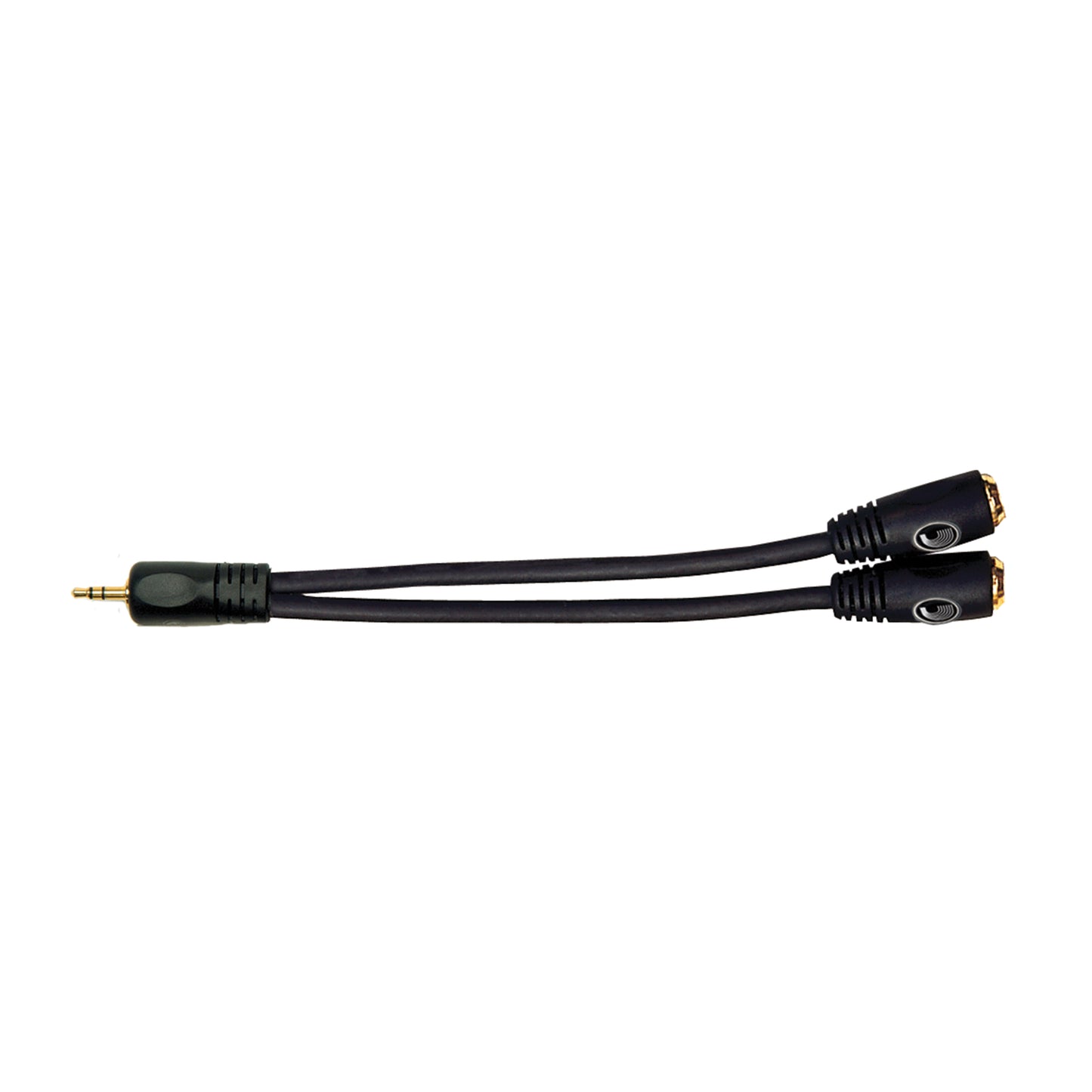 D'Addario 1/8 Inch Male Stereo to Dual 1/8 Inch Female Stereo Adaptor