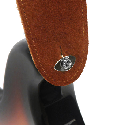 D'Addario PWEEP202  Elliptical End Pins, Pair, Chrome