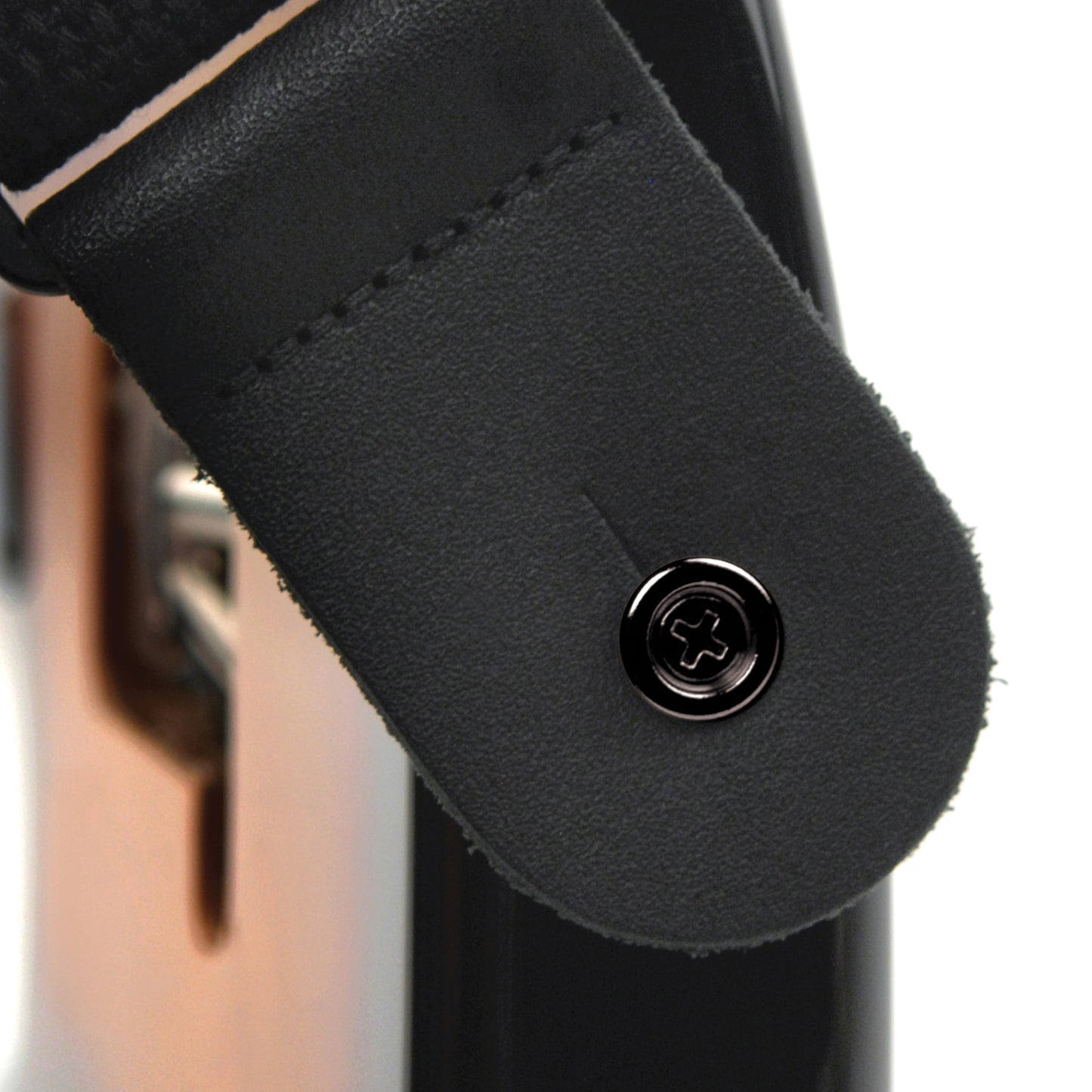D'Addario PWEP102 Solid Brass End Pins, Pair, Black