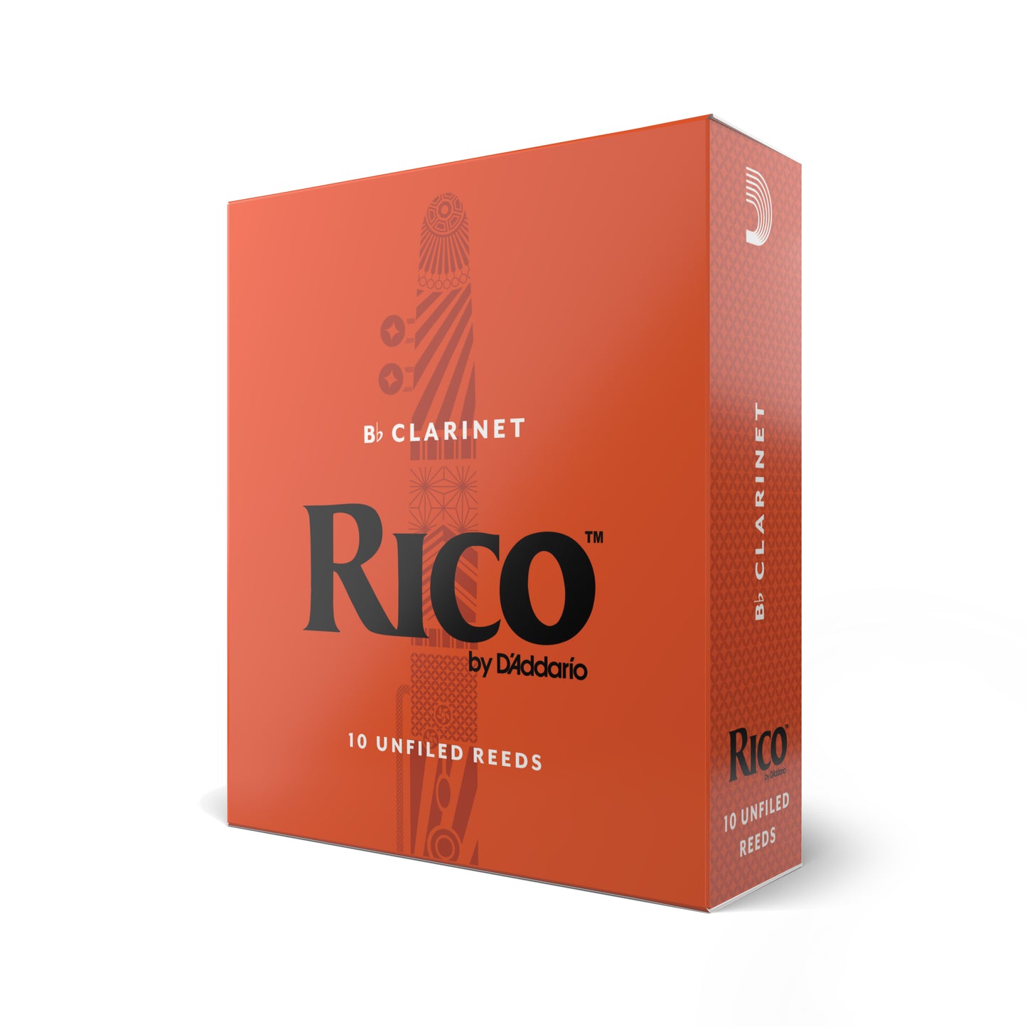 Rico by D'Addario Bb Clarinet Reeds, Strength 3, 10-pack, RCA1030