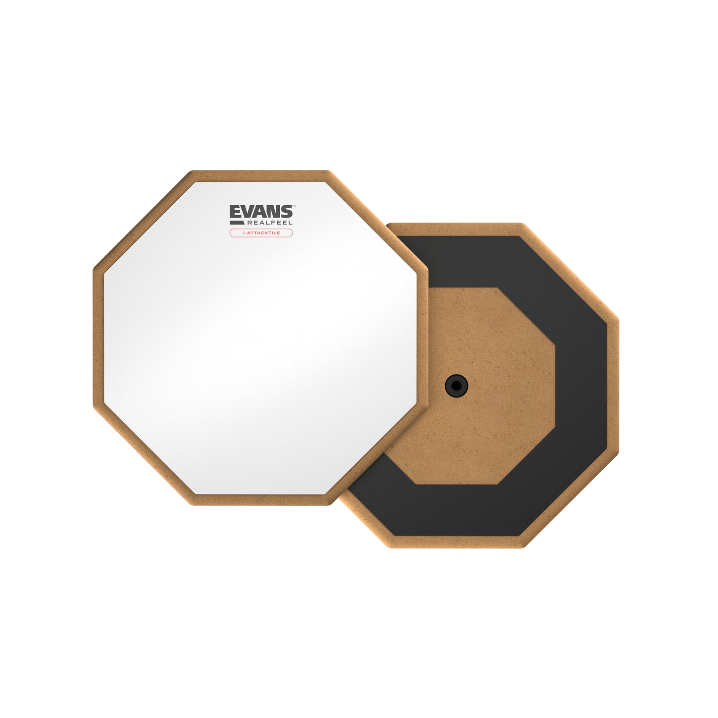 RealFeel by EVANS Attacktile Mountable Drum Pad, 10 Inch