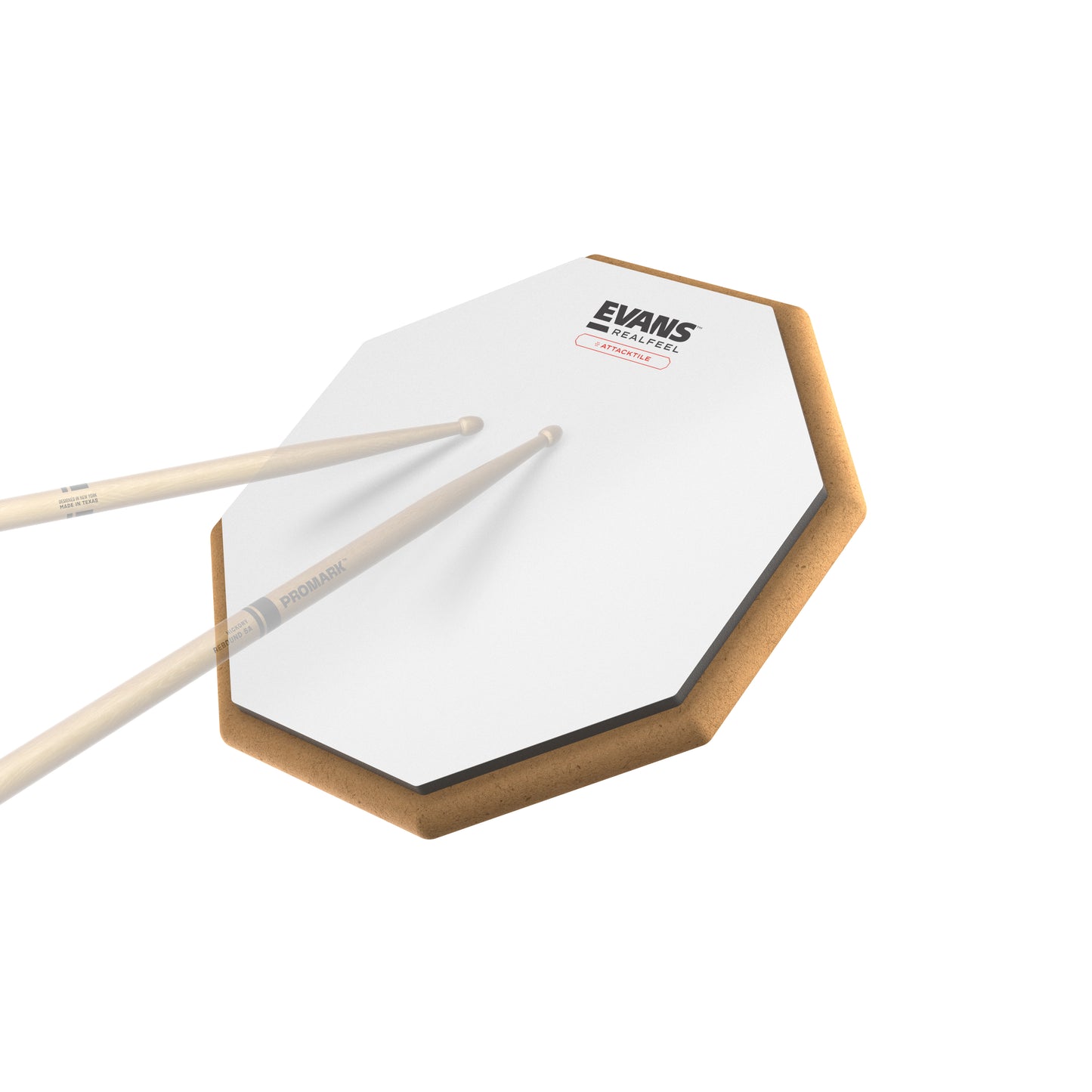 RealFeel by EVANS Attacktile Mountable Drum Pad, 10 Inch