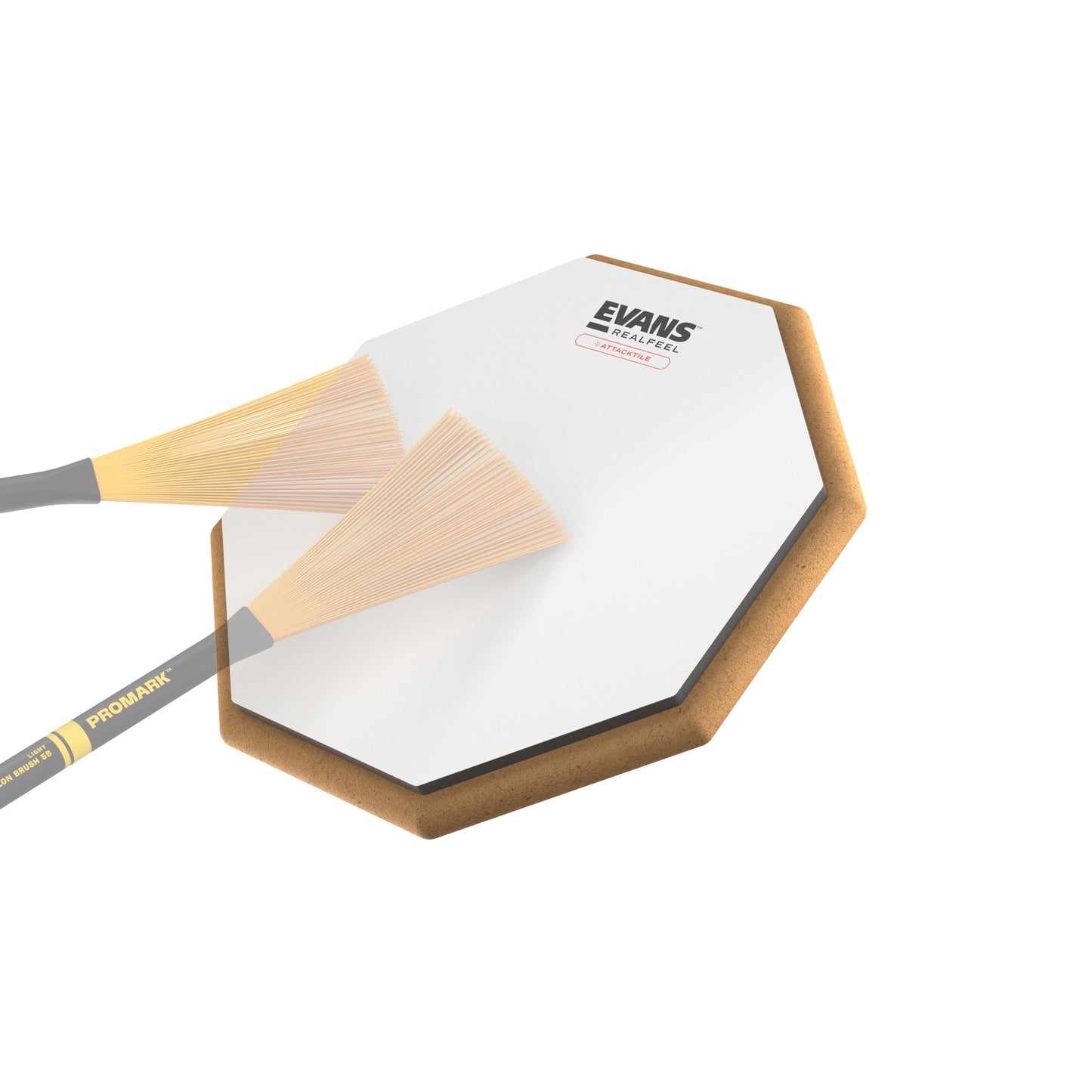 RealFeel by EVANS Attacktile Mountable Drum Pad, 10 Inch