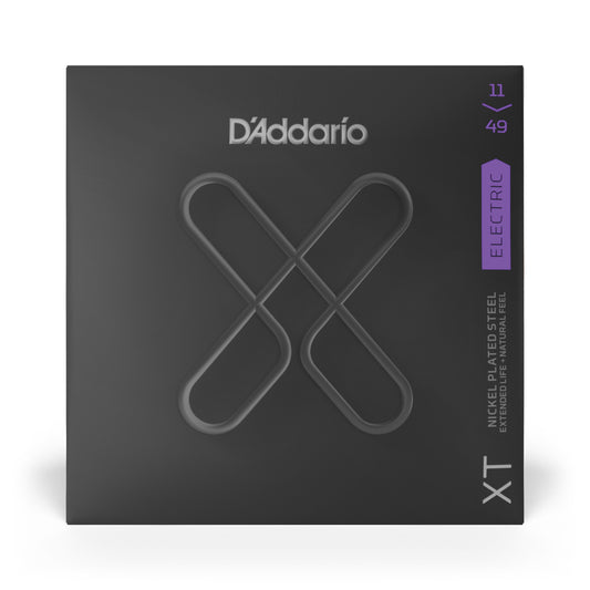 D'Addario XT Electric Nickel Plated Steel, Medium, 11-49, XTE1149