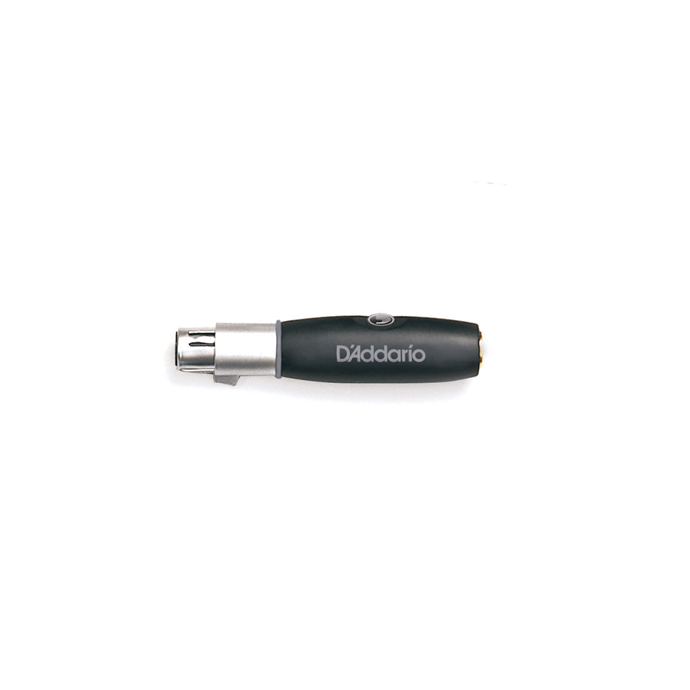 D'Addario XLR Female to 1/4 Inch Female Balanced Adaptor, PW-P047BB